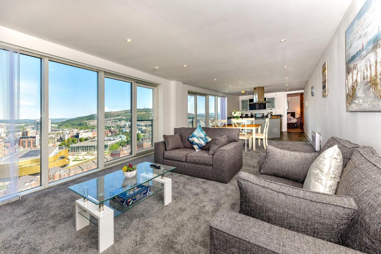 Just Stay Wales - Meridian Tower Marina & City View - 2 Bed Apartment Swansea Extérieur photo